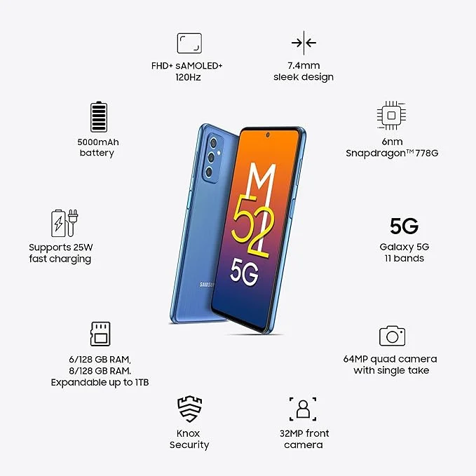 SAMSUNG M52 - Image 4